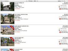 Tablet Screenshot of listings.stewartmadden.com